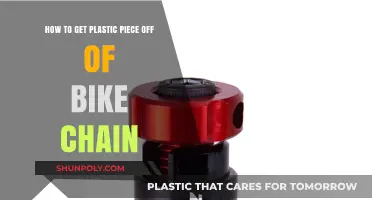 Quick Fix: Removing Stuck Plastic from Your Bike Chain Easily