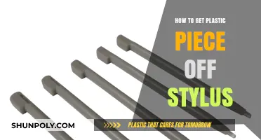 Quick Fix: Removing Stuck Plastic Piece from Your Stylus Easily