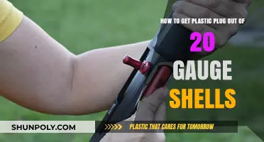 Removing Plastic Plugs from 20 Gauge Shells: A Step-by-Step Guide