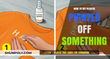 Effective Methods to Remove Plastic Printing from Any Surface Easily
