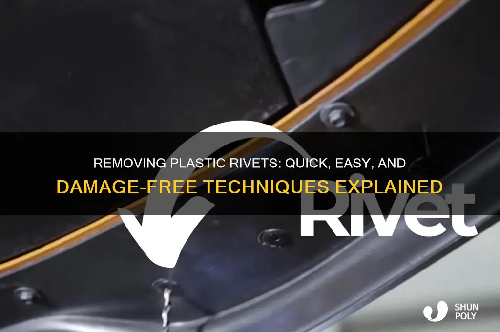 how to get plastic rivets out