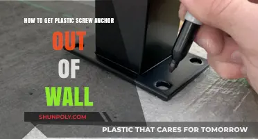 Removing Stuck Plastic Screw Anchors from Walls: Quick and Easy Tips