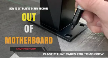 Removing Plastic Screw Anchors from Motherboards: A Step-by-Step Guide
