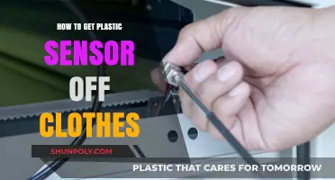 Removing Plastic Sensors from Clothes: Quick and Easy Solutions