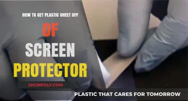 Easy Steps to Remove Plastic Sheet from Screen Protector Safely