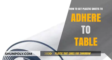 Effective Tips for Securing Plastic Sheets to Your Table Surface