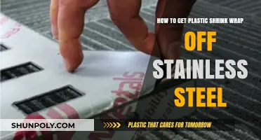 Removing Plastic Shrink Wrap from Stainless Steel: Quick and Easy Tips