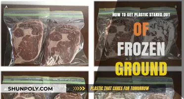 Effective Techniques to Remove Plastic Stakes from Frozen Ground