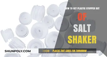 Easy Fixes: Removing Stuck Plastic Stoppers from Salt Shakers