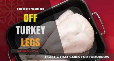 Easily Remove Plastic Tabs from Turkey Legs: A Quick Guide