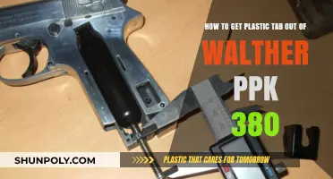 Removing Stuck Plastic Tab from Walther PPK 380: Quick Fix Guide