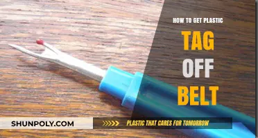 Easy Steps to Remove Stubborn Plastic Tags from Your Belt