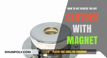 Effortlessly Remove Plastic Tags from Clothes Using a Magnet: Quick Guide