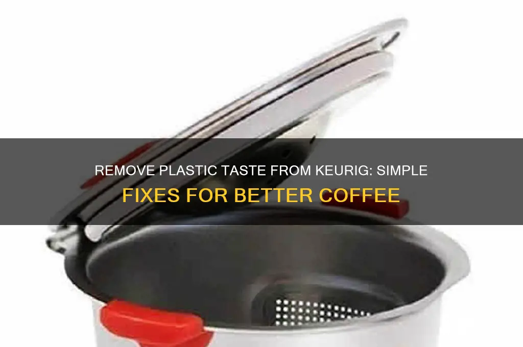 how to get plastic taste out of keurig