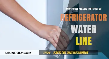 Remove Plastic Taste from Your Fridge Water Line: Quick Fixes