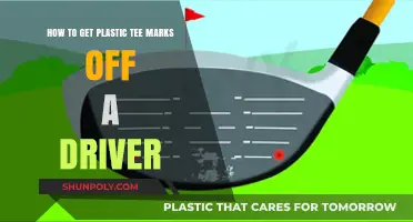 Effective Methods to Remove Plastic Tee Marks from Your Driver