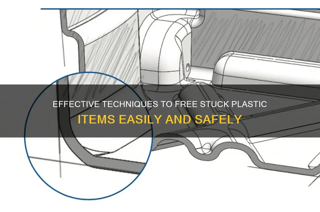 how to get plastic unstuck