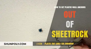 Removing Plastic Wall Anchors from Sheetrock: A Step-by-Step Guide