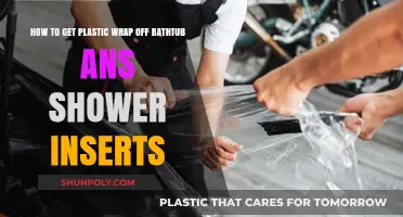 Easy Removal Tips for Plastic Wrap on Bathtub and Shower Inserts