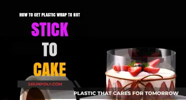 Prevent Plastic Wrap Sticking: Tips for Perfectly Covered Cakes