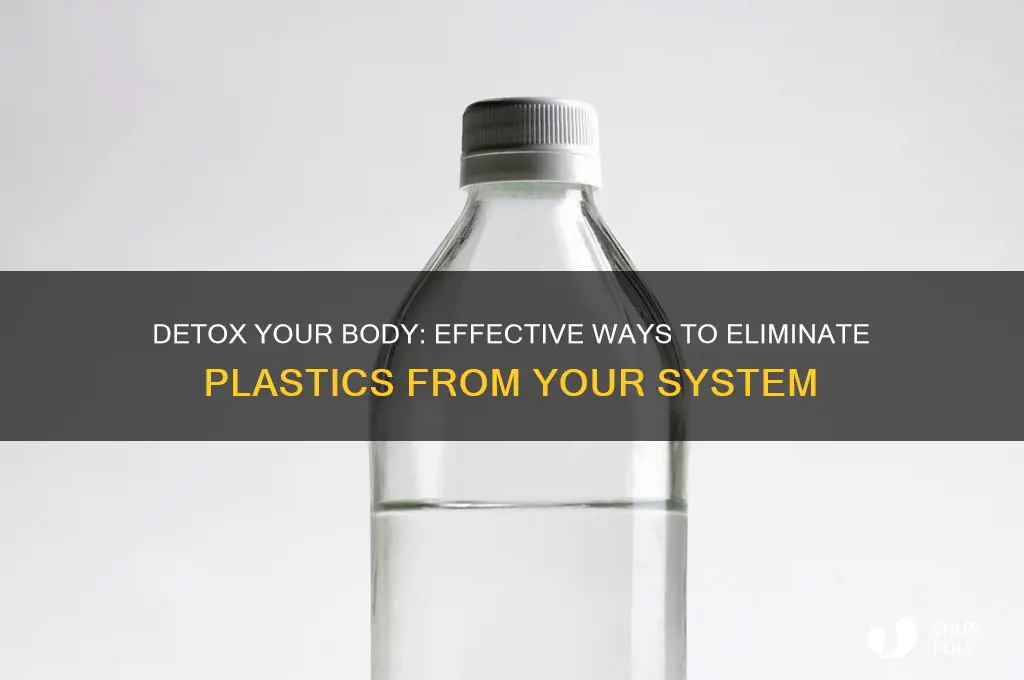 how to get plastics out of my system
