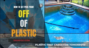 Removing Pool Paint from Plastic: Effective Methods and Tips