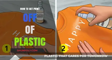Effective Methods to Remove Print from Plastic Surfaces Easily