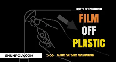 Easy Steps to Remove Protective Film from Plastic Surfaces