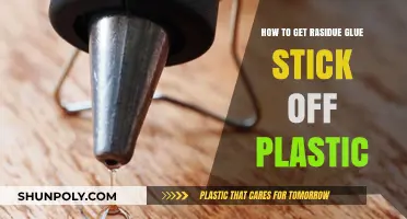 Effective Ways to Remove Glue Stick Residue from Plastic Surfaces