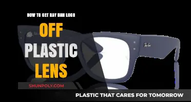 Easy Steps to Remove Ray Ban Logo from Plastic Lenses