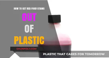 Effective Ways to Remove Red Food Stains from Plastic Containers