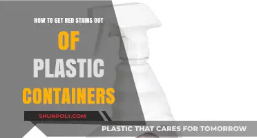 Effective Ways to Remove Red Stains from Plastic Containers Easily