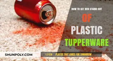Effective Tips to Remove Red Stains from Plastic Tupperware Easily