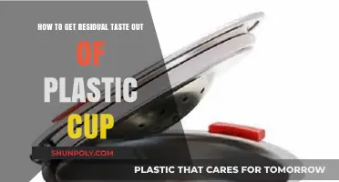 Effective Ways to Remove Lingering Residual Taste from Plastic Cups