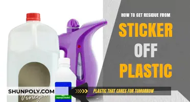 Effective Ways to Remove Sticker Residue from Plastic Surfaces
