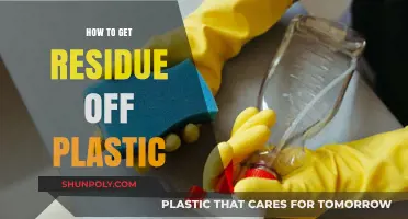 Effective Methods to Remove Stubborn Residue from Plastic Surfaces