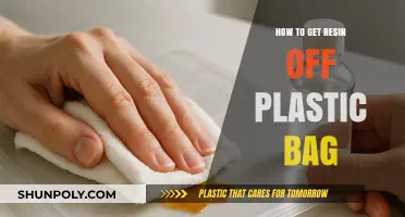 Effective Methods to Remove Resin from Plastic Bags Easily