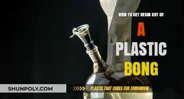 Effective Methods to Clean Resin from Your Plastic Bong Easily