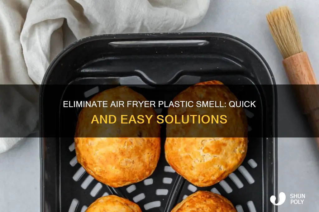 how to get rid of air fryer plastic smell