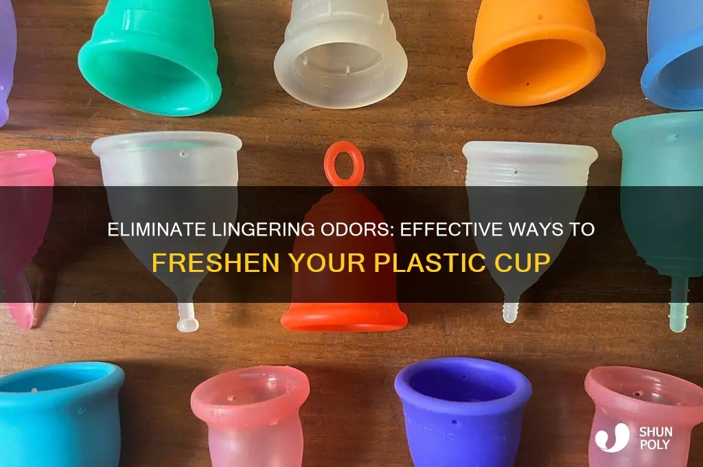 how to get rid of bad smell from plastic cup