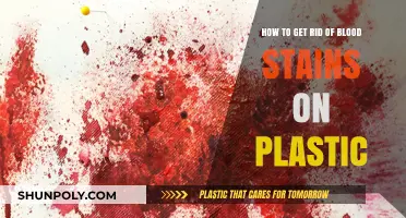 Effective Methods to Remove Blood Stains from Plastic Surfaces
