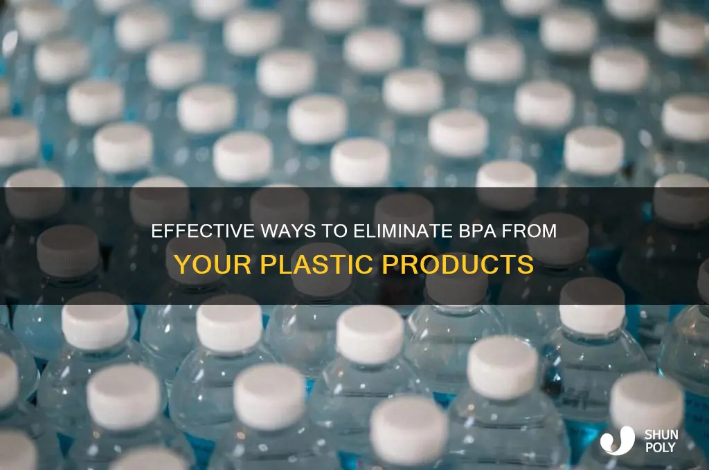 how to get rid of bpa from plastic