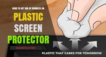 Effective Ways to Remove Bubbles from Plastic Screen Protectors
