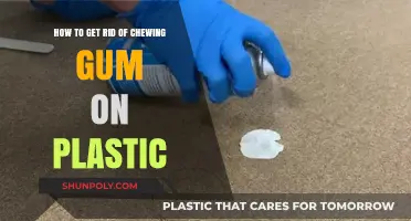 Effective Ways to Remove Chewing Gum from Plastic Surfaces Easily