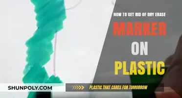 Effective Ways to Remove Dry Erase Marker Stains from Plastic Surfaces