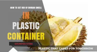 Eradicate Lingering Durian Odor in Plastic Containers