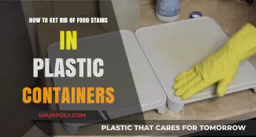 Effective Tips to Remove Stubborn Food Stains from Plastic Containers