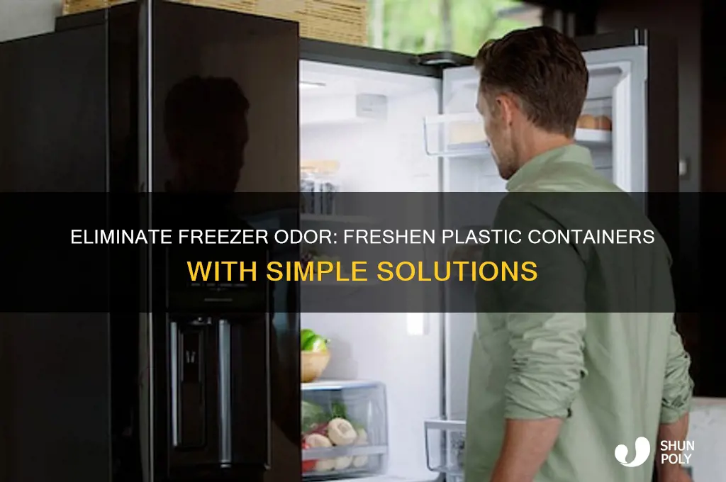 how to get rid of freezer odor from plastic containers