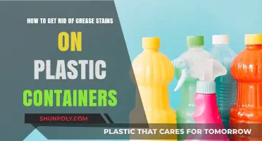 Effective Tips to Remove Grease Stains from Plastic Containers Easily