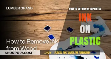 Effective Methods to Remove Imprinted Ink Stains from Plastic Surfaces